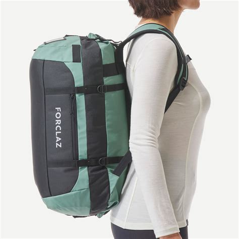 decathlon forclaz duffel bag.